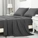 Eider & Ivory™ Phoebe 4 Pieces Coverlet/Bedspread Set Microfiber in Gray | Queen Coverlet + 2 Standard Pillowcase | Wayfair