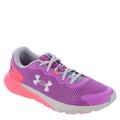 Under Armour GGS Charged Rogue 3 Irid Running Shoe - Girls 6.5 Youth Purple Running Medium