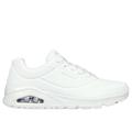 Skechers Men's Uno - Stand On Air Sneaker | Size 8.0 | White | Textile/Synthetic