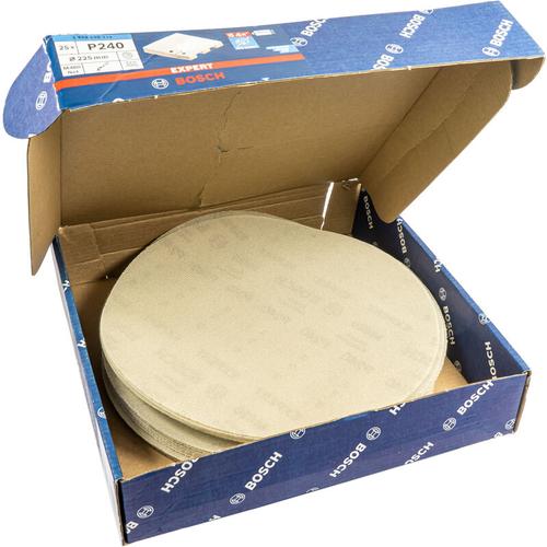 Expert M480 Schleifnetz ø 225 mm für Trockenbauschleifer, P80 – P400 (25er Pack, für