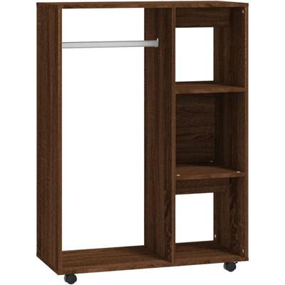 Vidaxl - Kleiderschrank Braun Eichen-Optik 80x40x110 cm Holzwerkstoff