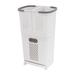 Rebrilliant Removable Laundry Basket Plastic in Gray/White | 29.1 H x 17.3 W x 12.2 D in | Wayfair 6D6493BCC24645478468252BFAFD3940