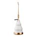 The Holiday Aisle® Christmas Tree Fragrance Oil Diffuser Ornament Holiday Shaped Ornament /Porcelain in White/Yellow | 3.5 H x 2 W x 2 D in | Wayfair