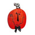 The Holiday Aisle® Pumpkin w/ Bow Door Hanger Metal | 27 H x 25.5 W x 1 D in | Wayfair 4E31982EBA9F4D4D80C382B335EA4432