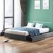 Ebern Designs Najrana Storage Platform Bed Wood in Gray | 11 H x 79.9 W x 81.8 D in | Wayfair 89F71C8B9BFD46D08A10A61EECB9A67B