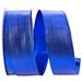 The Holiday Aisle® Woven Metallic Lame Wired Edge Ribbon Plastic in Blue | 1.5 H x 900 W x 5 D in | Wayfair F36500DFB2614F87BF87273F412A0EBC
