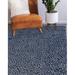 White 36 x 24 x 0.08 in Area Rug - AMAZE NAVY Area Rug By Foundry Select Polyester | 36 H x 24 W x 0.08 D in | Wayfair