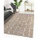 White 36 x 24 x 0.08 in Area Rug - ZIP TERRACOTTA Area Rug By Latitude Run® Polyester | 36 H x 24 W x 0.08 D in | Wayfair