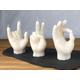 Rock Hand Candle, Peace Sign Finger Candle, OK Hand Gesture Candle, Metal Horns Hand Candle, Decorative Finger Candle, Xmas Funny Candle