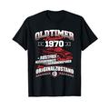 Oldtimer Baujahr 1970 Jahrgang Geburtsjahr Geburtstag T-Shirt