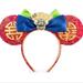 Disney Accessories | Disney Minnie Mouse Muland Headband | Color: Gold/Red | Size: Os