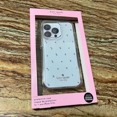 Kate Spade Accessories | Iphone 13 Pro Phone Case | Color: Tan | Size: Iphone 13 Pro