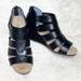 Giani Bernini Shoes | Nwot Giani Bernini Wedge Sandals | Color: Black/Tan | Size: 7
