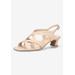 Women's Tristen Sandal by Easy Street in Nude (Size 7 M)