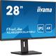 Iiyama Prolite XUB2893UHSU-B5 71cm 28" IPS LED-Monitor 4K UHD HDMI DP 4xUSB3.0 Ultra-Slim-Line Höhenverstellung Pivot schwarz