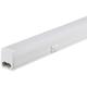 Samsung Linear led Chip-Deckenleuchte 16W 120cm Anschließbar mit Schalter 6400K - V-tac