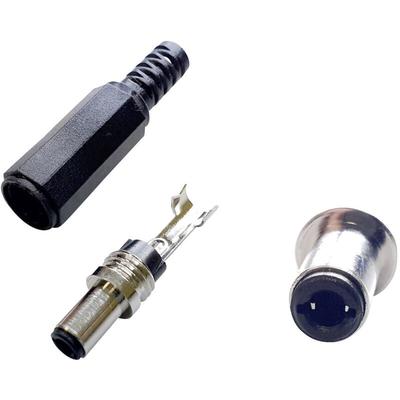 Bkl Electronic - 075253 Niedervolt-Steckverbinder Stecker, gerade 5.50 mm 2.10 mm 1 St. Image