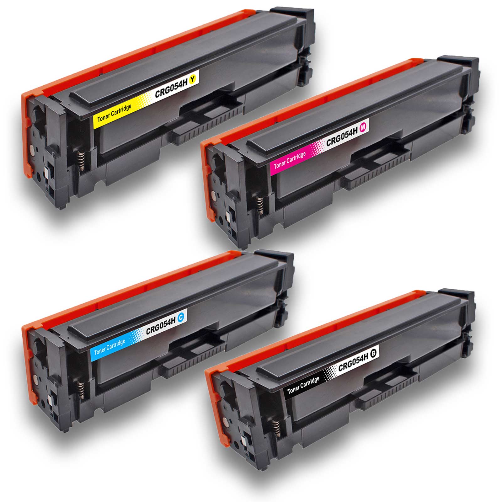D&C Sparset 4 Toner für Canon Color imageCLASS MF640 Series Tonerkassette kompatibel Canon 054H / 054 Image
