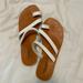 American Eagle Outfitters Shoes | American Eagle White Sandals - Size 8 | Color: White | Size: 8