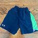 Under Armour Bottoms | Boys Youth Small. Under Armour Heatgear Shorts. Navy/Green | Color: Blue/Green | Size: Sb