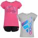Adidas Matching Sets | Adidas Youth Girls 3-Piece Set, Dark Pink | Color: Gray/Pink | Size: Various
