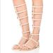 Rebecca Minkoff Shoes | Gladiator Stud Leather Sandals By Rebecca Minkoff | Color: Cream | Size: 7.5