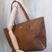 Coach Bags | Coach Brown Taiga Leather Shoulder Handbag Large Size | Color: Brown | Size: 13.5" Long X 12" High And 6" In Depth.