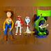 Disney Toys | Disney Pixar Toy Story Multi Figure Toy Set (4) | Color: Blue/Green | Size: Osbb