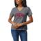 Women's League Collegiate Wear Heather Gray Stanford Cardinal Intramural Boyfriend V-Neck T-Shirt