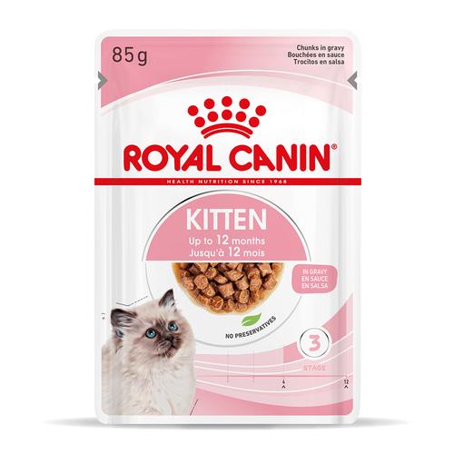 48x85g Royal Canin Kitten in Soße Nassfutter Katze