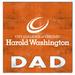 Harold Washington College Phoenix 10" x Dad Plaque