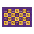 LSU Tigers 30'' x 46'' Checkerboard Floor Mat