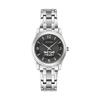 Women's Bulova Black Hampton Pirates Corporate Collection Stainless Steel Watch