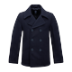 Brandit Pea Coat Jacket, blue, Size 5XL