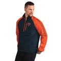NFL Men's Point Guard Lightweight 1/2 Zip Jacket (Size L) Chicago Bears, Polyester