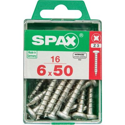 Spax Universalschrauben 6.0 x 50 mm TX 30 - 16 Stk. Holzschrauben Image