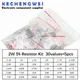 Kit de résistance à film de carbone 2W 5% 150 R-execute R ohm 30 types x 5 pièces =