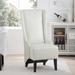 22"W PU Wing Back Chair ,Side Chair for Living Room