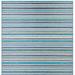 Nola Stripe Indoor/Outdoor Rug - Brown, 2'3" x 7'10" - Frontgate