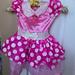 Disney Costumes | Minnie Mouse Halloween Costume | Color: Pink/White | Size: 2t