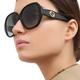 Gucci Accessories | New Gg0796s 001 New Women’s Oversized Sunglasses Gucci | Color: Black/Gray | Size: Os