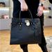 Michael Kors Bags | Michael Kors Hamilton Large Ns Black Saffiano Leather Gold Tote Bag Purse | Color: Black | Size: Os