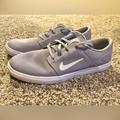 Nike Shoes | Men’s Nike Gray Casual Shoe- Light Weight | Color: Gray/White | Size: 11