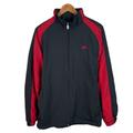 Nike Jackets & Coats | B11 Vintage 90s Mens Nike Full Zip Performance Athletic Training Jacket L | Color: Black/Red | Size: L