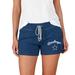 Women's Concepts Sport Navy Dallas Cowboys Mainstream Terry Shorts