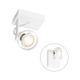 Qazqa - master - Spot plafond, plafonnier - 1 lumière - l 10.6 cm - Blanc - Moderne - éclairage