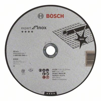 Bosch - Accessories as 46 t Inox bf 2608600096 Trennscheibe gerade 230 mm 1 St. Stahl, Edelstahl