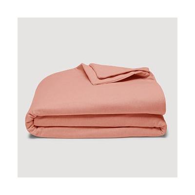 Eddie Bauer Eddie's Favorite Flannel Portuguese Duvet Cover - Apricot - Size KING