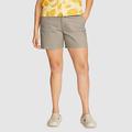 Eddie Bauer Women's Willit Stretch Classic Wash Shorts - 5" - Cloud - Size 8