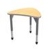 Marco Adjustable Heigh Collaborative Desk Wood/Metal in Brown | 32 H x 30 W x 25 D in | Wayfair 43-2292-61-BGY